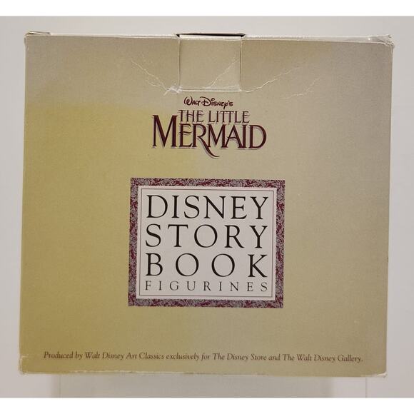 The Little Mermaid Disney Story Book Figurine Ariel Watched Him From A Distance - Picture 13 of 16